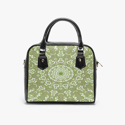 Green Sensation Casual Leather Saddle Bag