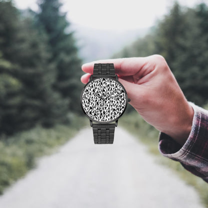 B-Ball Moves Instafamous Steel Strap Quartz watch