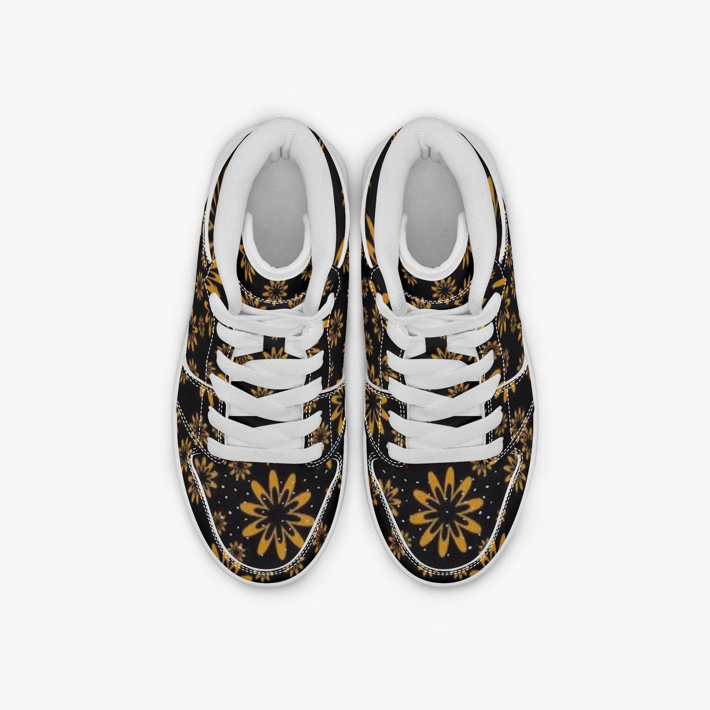 Flower Boomtelyah AJ Child High-top Shoes