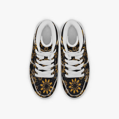Flower Boomtelyah AJ Child High-top Shoes