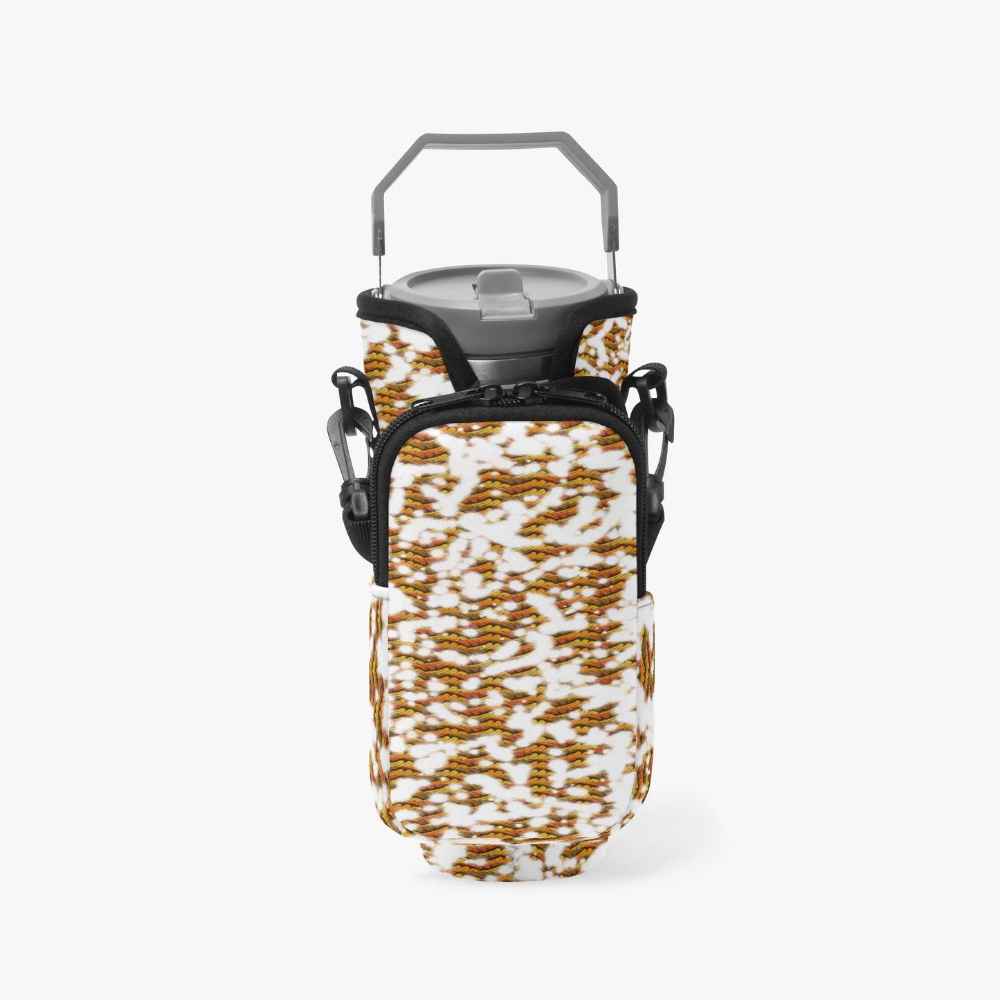 Frosty Tumbler Sleeve with Phone Holder