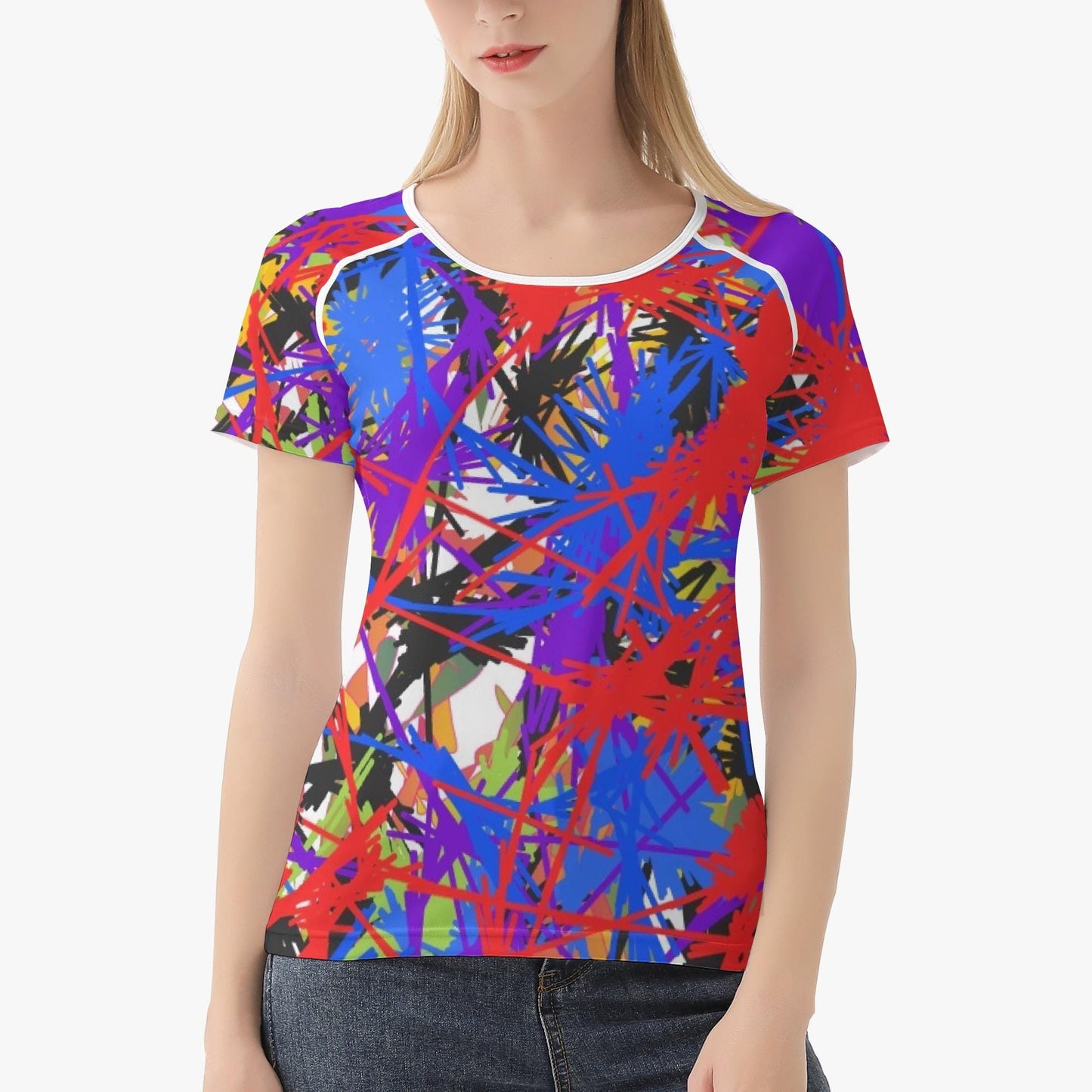 Splash Out Handmade AOP Women T-shirt