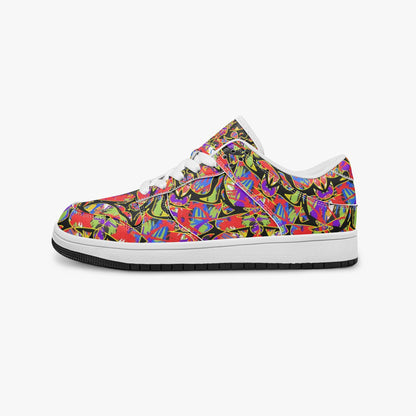 Color Bound Dunk Stylish Low-Top Leather Sneakers