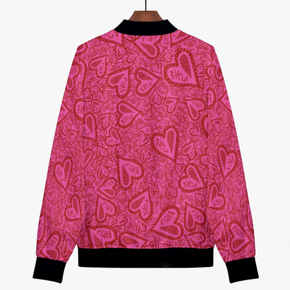Hearts Of Love Women's Bomber Jacket