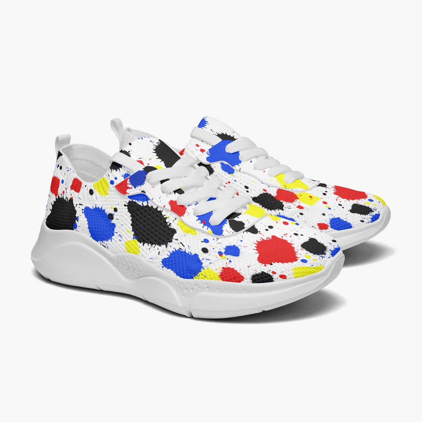 Paint Drip Women's Running Shoes