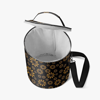 Flower Boomtelyah Round  Insulated Bags