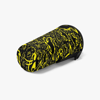Yellow Mellow Tumbler Sleeve with Phone Holder