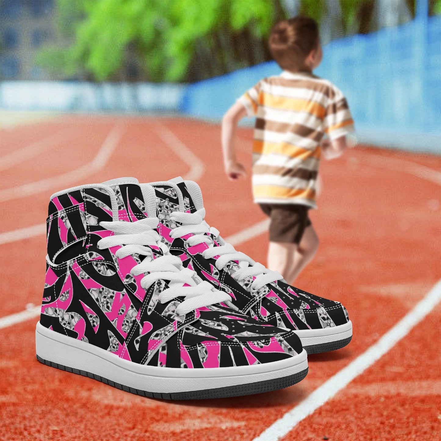 Skullfetti Kids High-top Sneakers