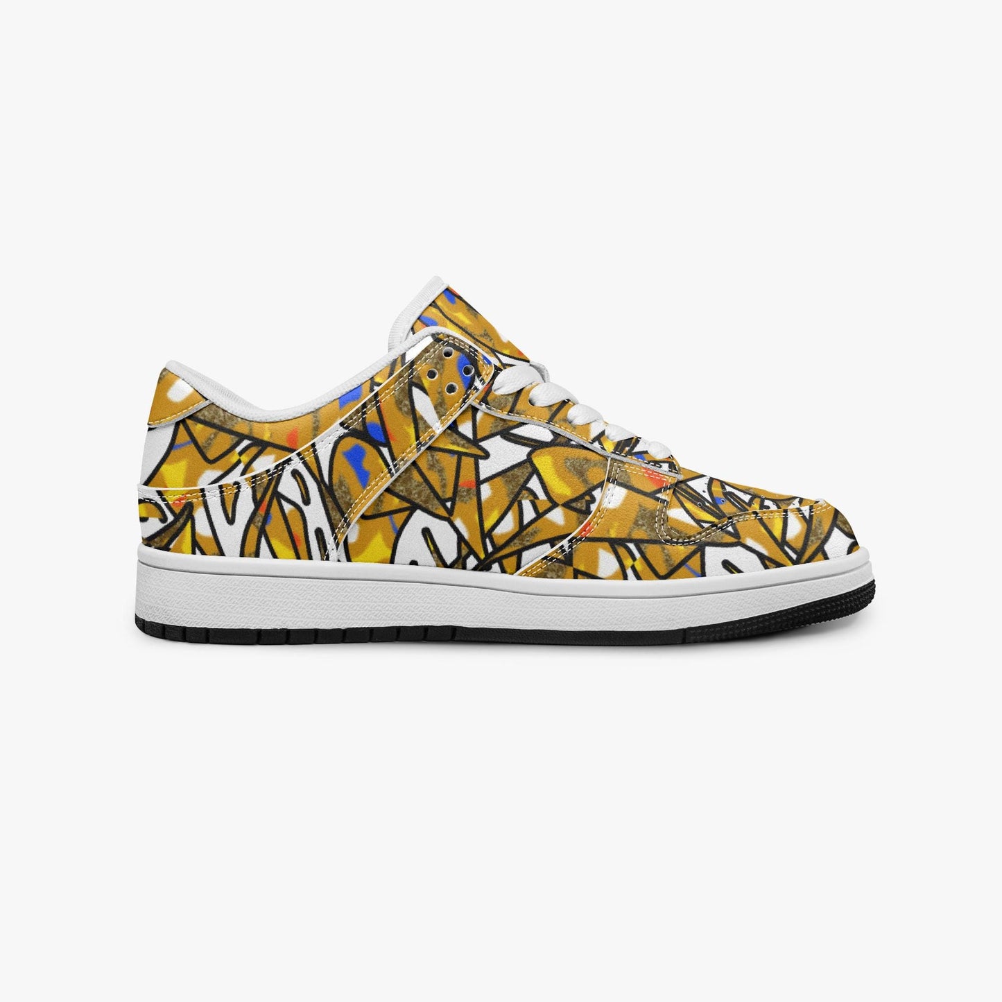 Light Seekers Dunk Stylish Low-Top Leather Sneakers