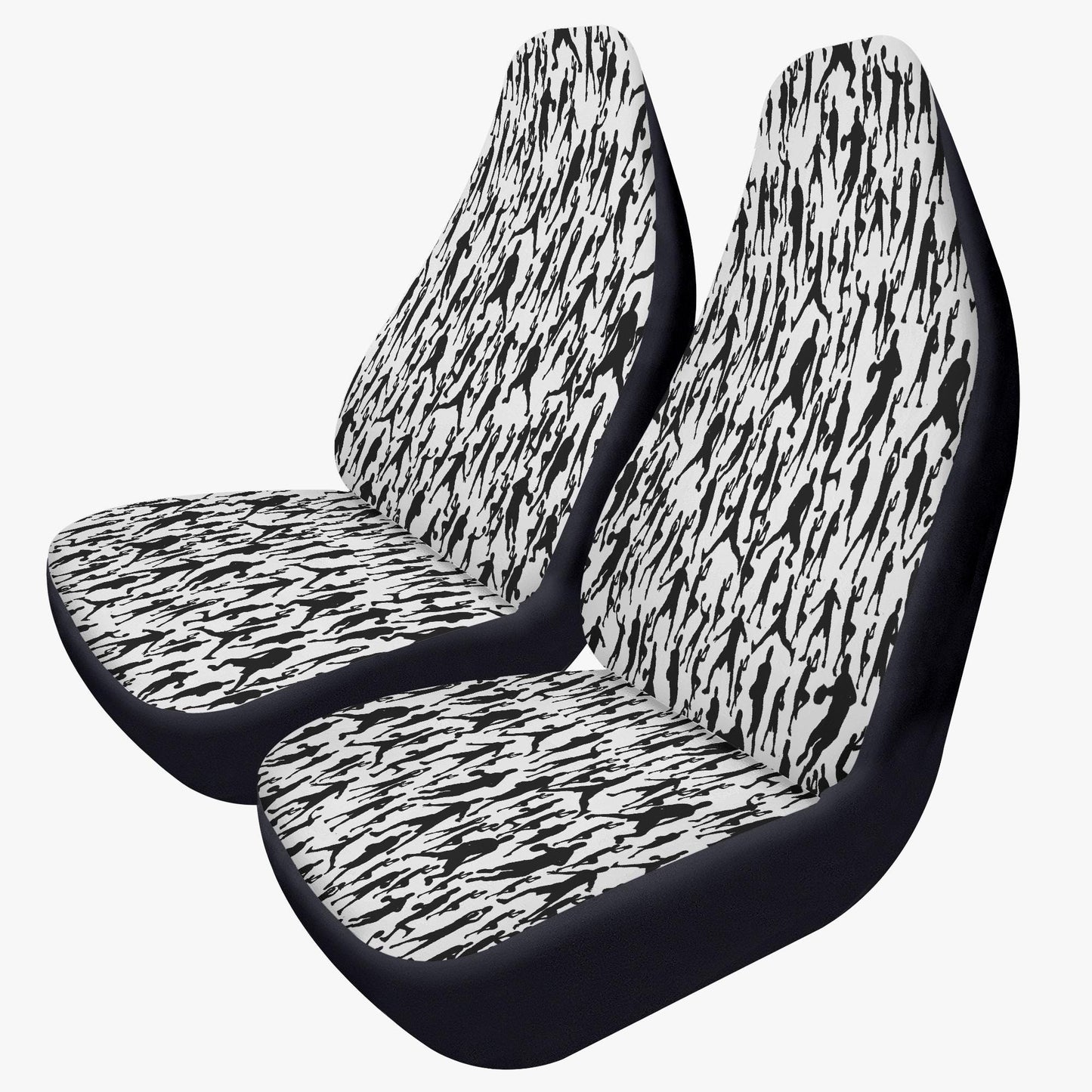 B-Ball Moves Microfiber Car Seat Covers - 2Pcs