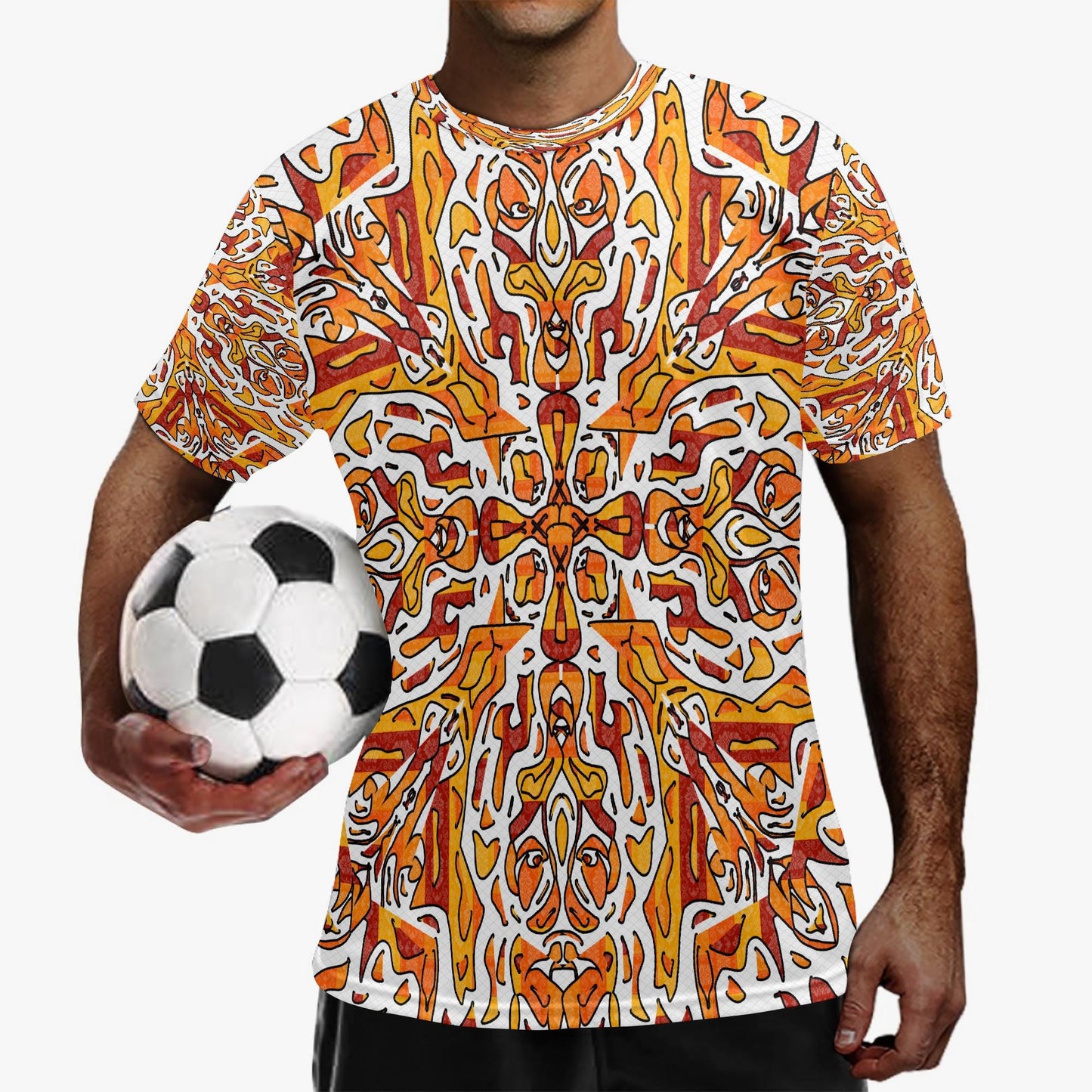 Heavenly Cross Soccer Jersey (AOP)