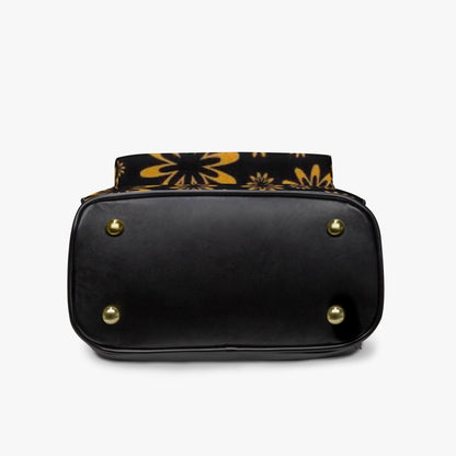 Flower Boomtelyah All Over Printed PU Backpack