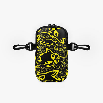Yellow Mellow Tumbler Sleeve with Phone Holder