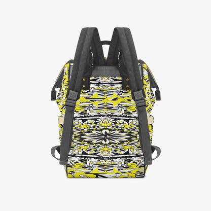 Flower Bloom In Yellow Baby Momaz Diaper Backpack