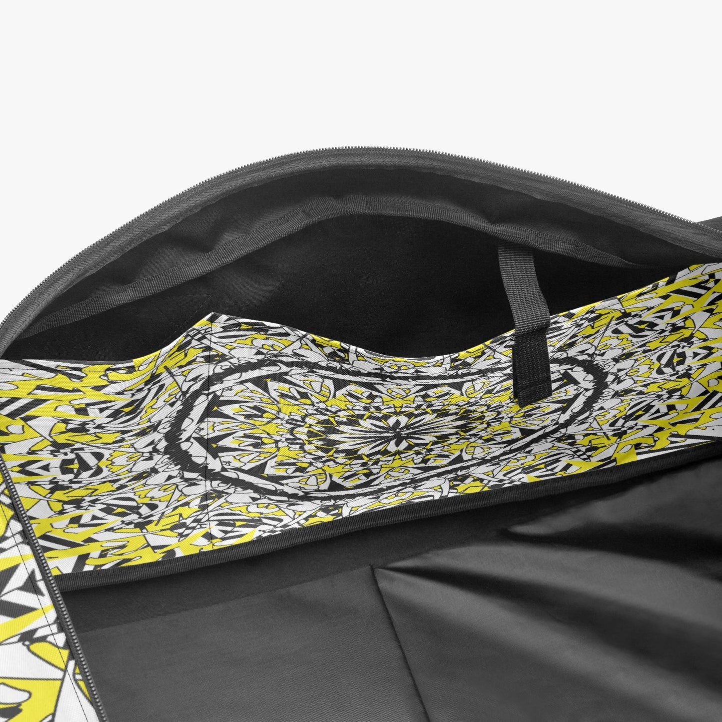Flower Bloom In Yellow Duffel Bag
