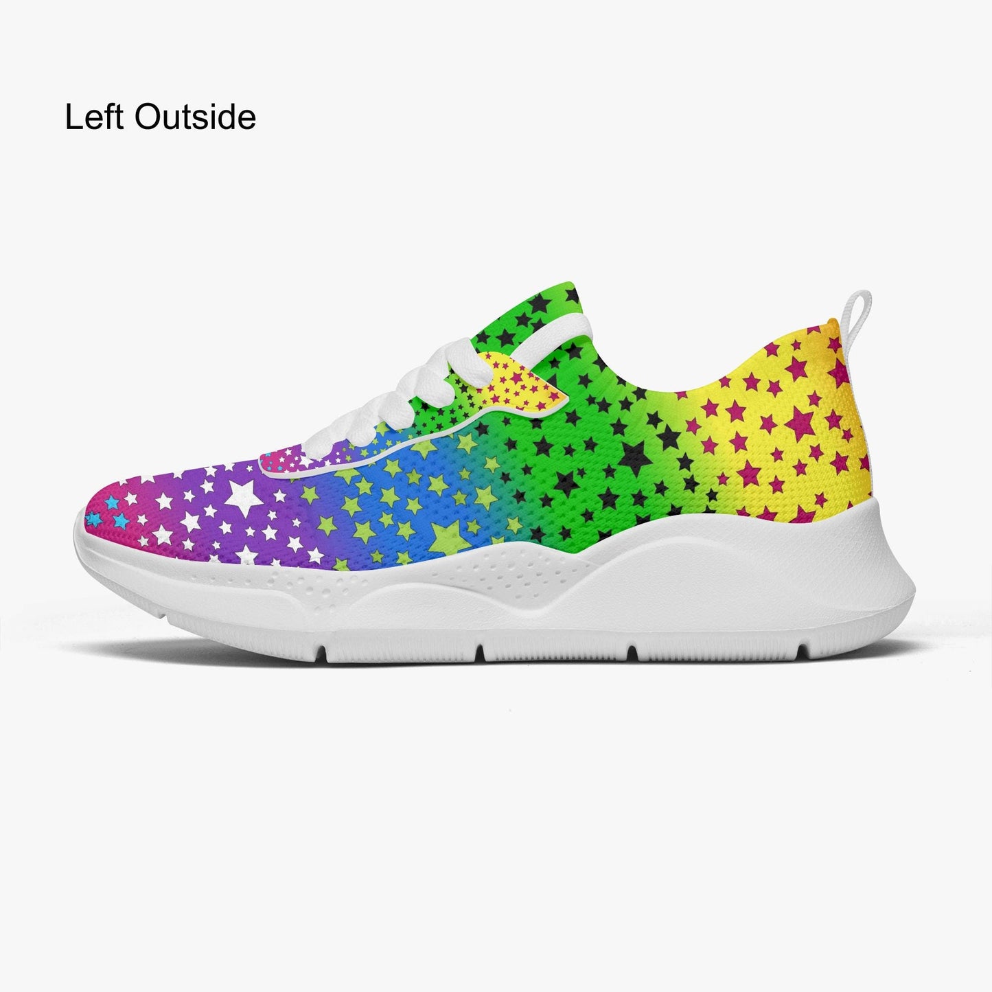 Stars Rainbow Women's Running Shoes