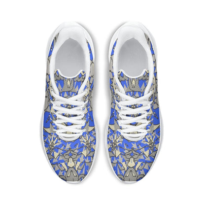 Blue Breeze Waving Running Shoes