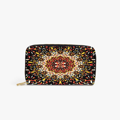Grace Blossom Long Wallet with Wrist Strap