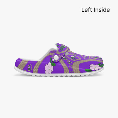 Purple Passion EVA Nurse Clogs