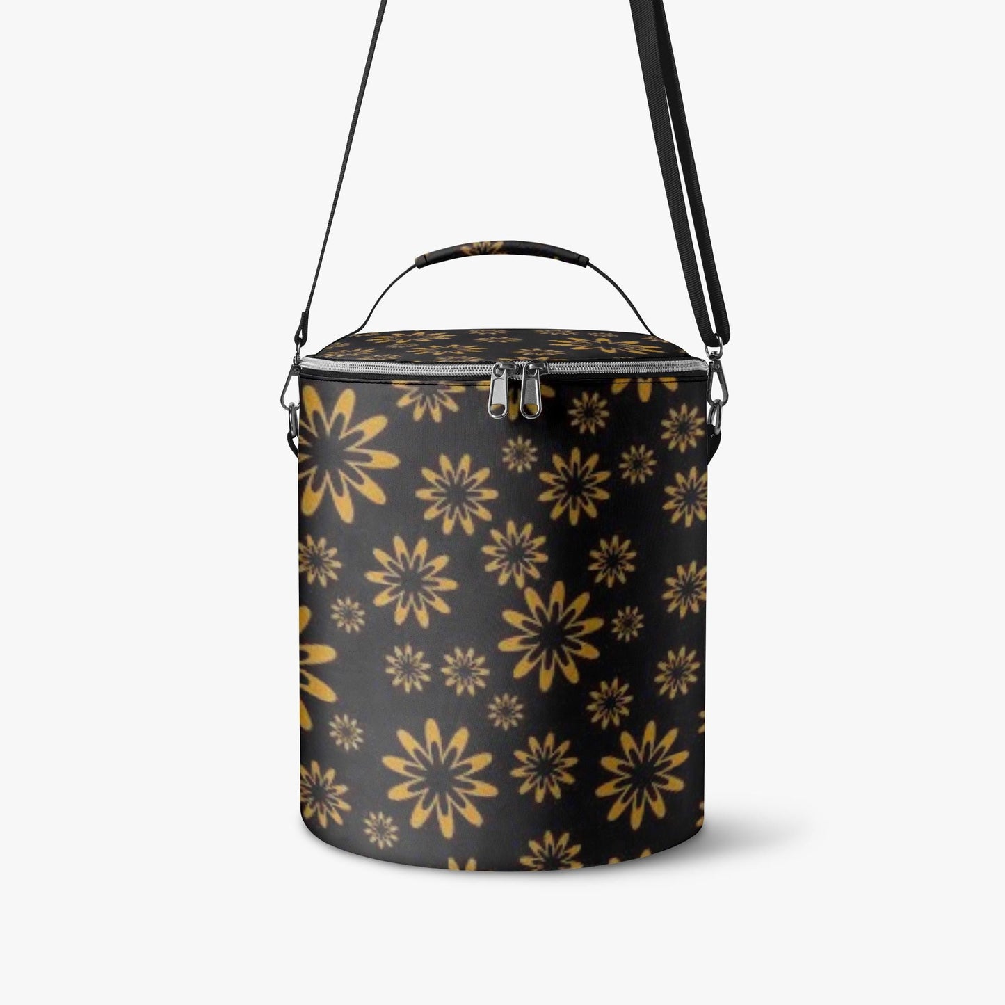 Flower Boomtelyah Round  Insulated Bags