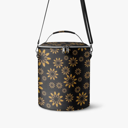 Flower Boomtelyah Round  Insulated Bags