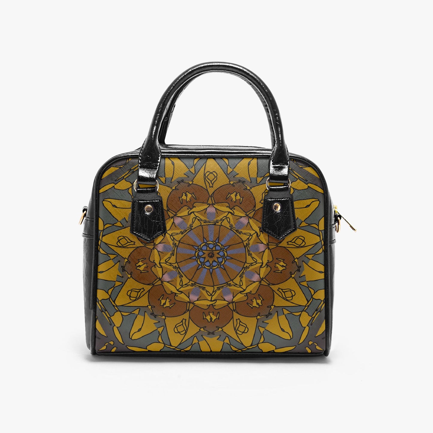 Heavenly Time Casual Leather Saddle Bag