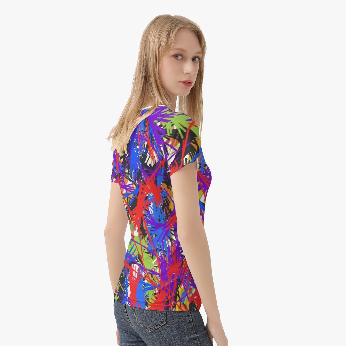 Splash Out Handmade AOP Women T-shirt
