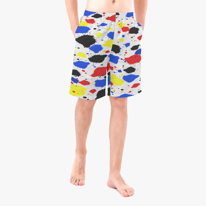 Paint Drip Men’s Board Shorts